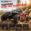 Машинка на радиоуправлении ZLL SG118 MAX Red 1:16 — скоростной RC внедорожник 4WD с бесколлекторным двигателем, металлической трансмиссией, LED-подсветкой, до 60 км/ч, до 40 минут, до 120 м